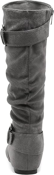 women's boots – discover the latest high buckle & hidden wedge winter fashion