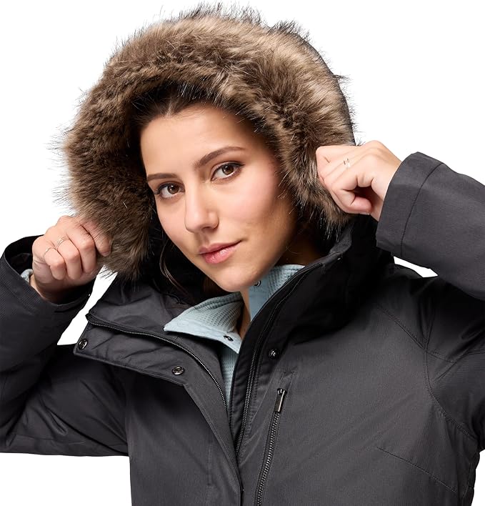 Best Women’s Warm Winter Coat 2025—Heavy Puffer Jacket Parka with Fur Trimmed Hood