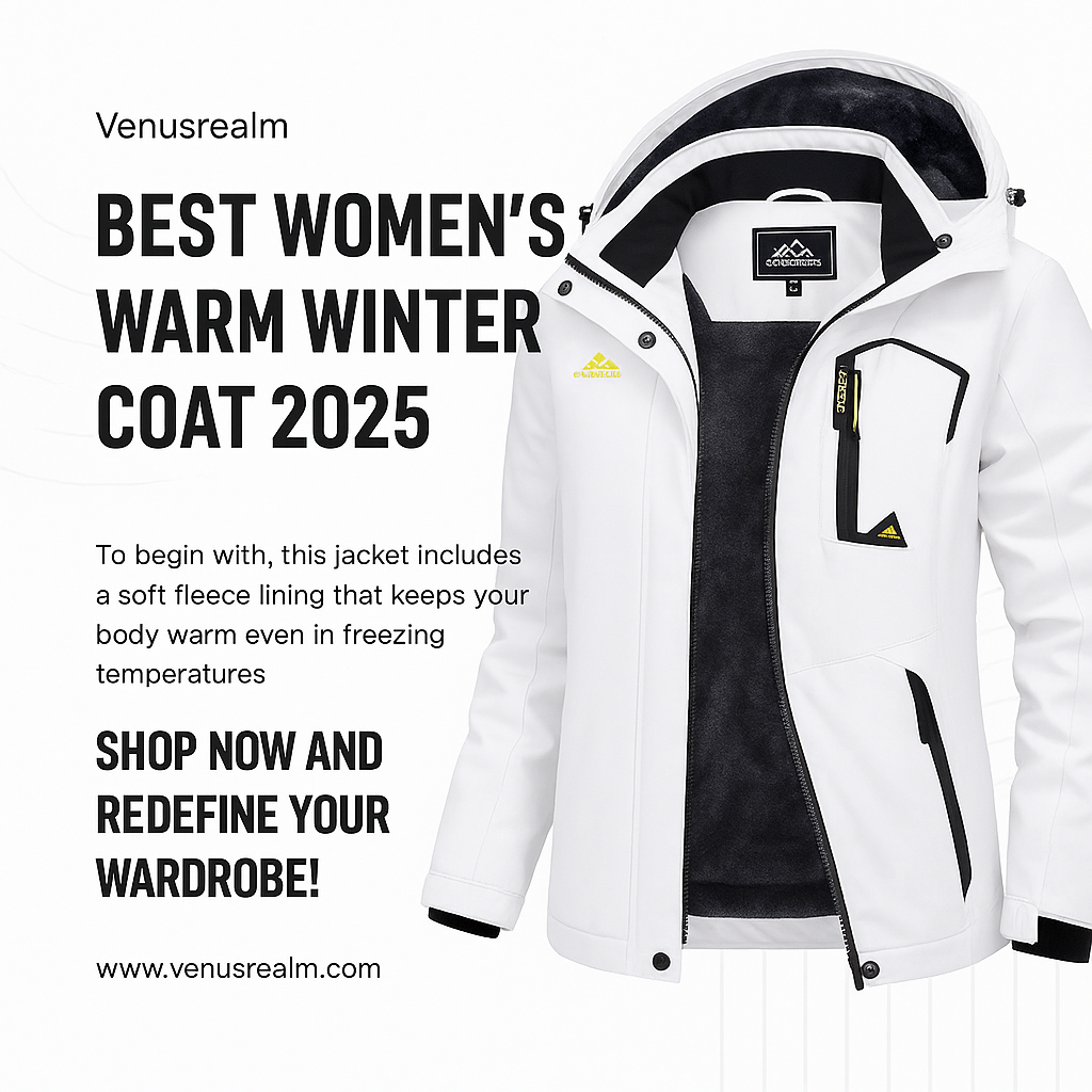 Best Women’s Warm Winter Coat 2025 – Lightweight Waterproof Jacket for Los Angeles Weather