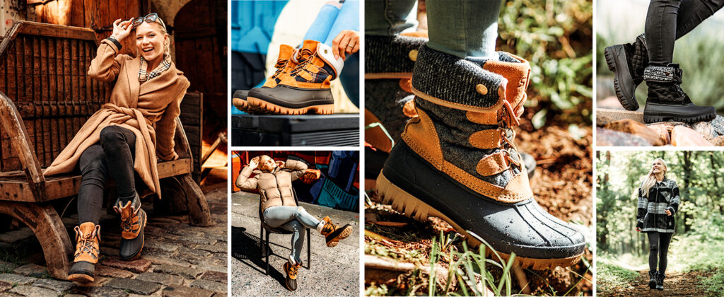 cozy insulated duck boots for women waterproof design