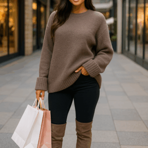 Winter-Fashion-Inspo-2025-–-Womens-Oversized-Fuzzy-Chunky-Sweater