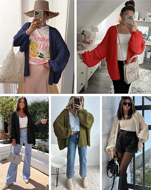 Best Women's Fall Oversized Cardigan Sweaters 2025 – Cozy, Lightweight & Stylish Knitwear for Every Season