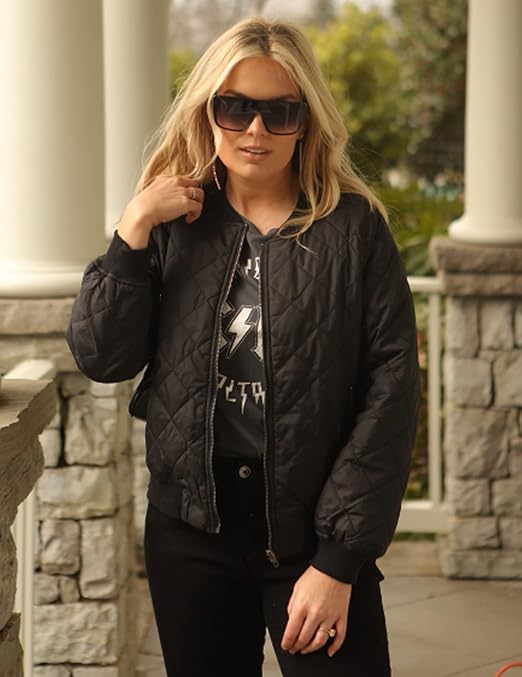 Zeagoo-Womens-Bomber-Jacket-–-Casual-Zip-Up-Spring-Fall-Coat-S–XXL