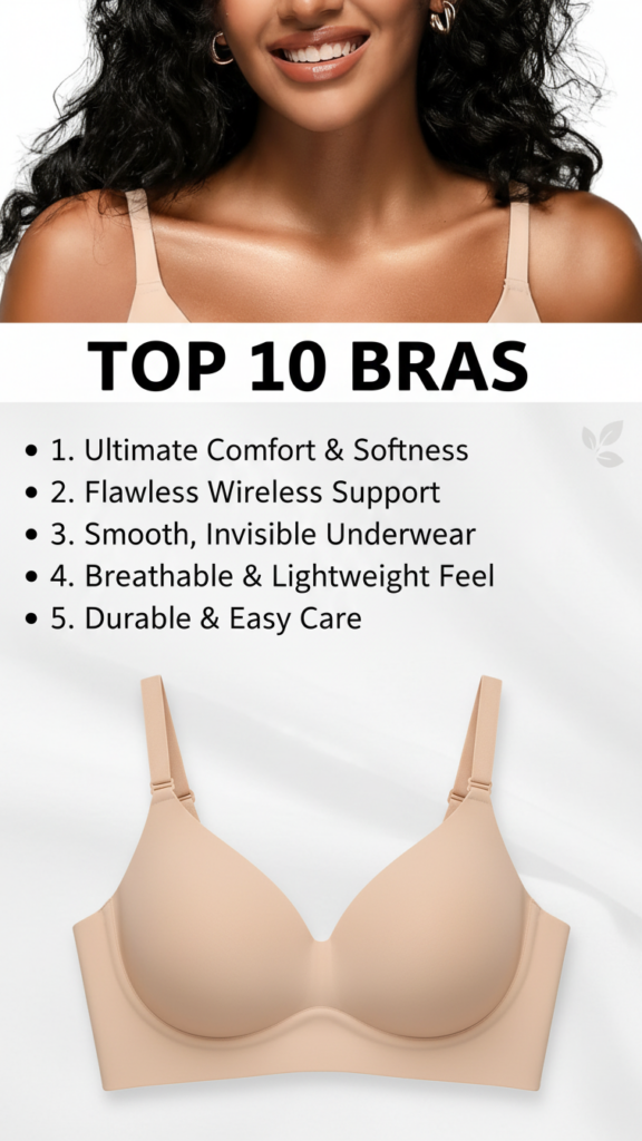 Your Bra Shouldn't Leave Marks: Swap Your Tight Straps for This Seamless S-2XL Comfort