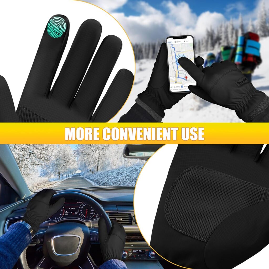 Best Winter Waterproof Ski Gloves for Men and Women Warm, Windproof  1 Bestseller