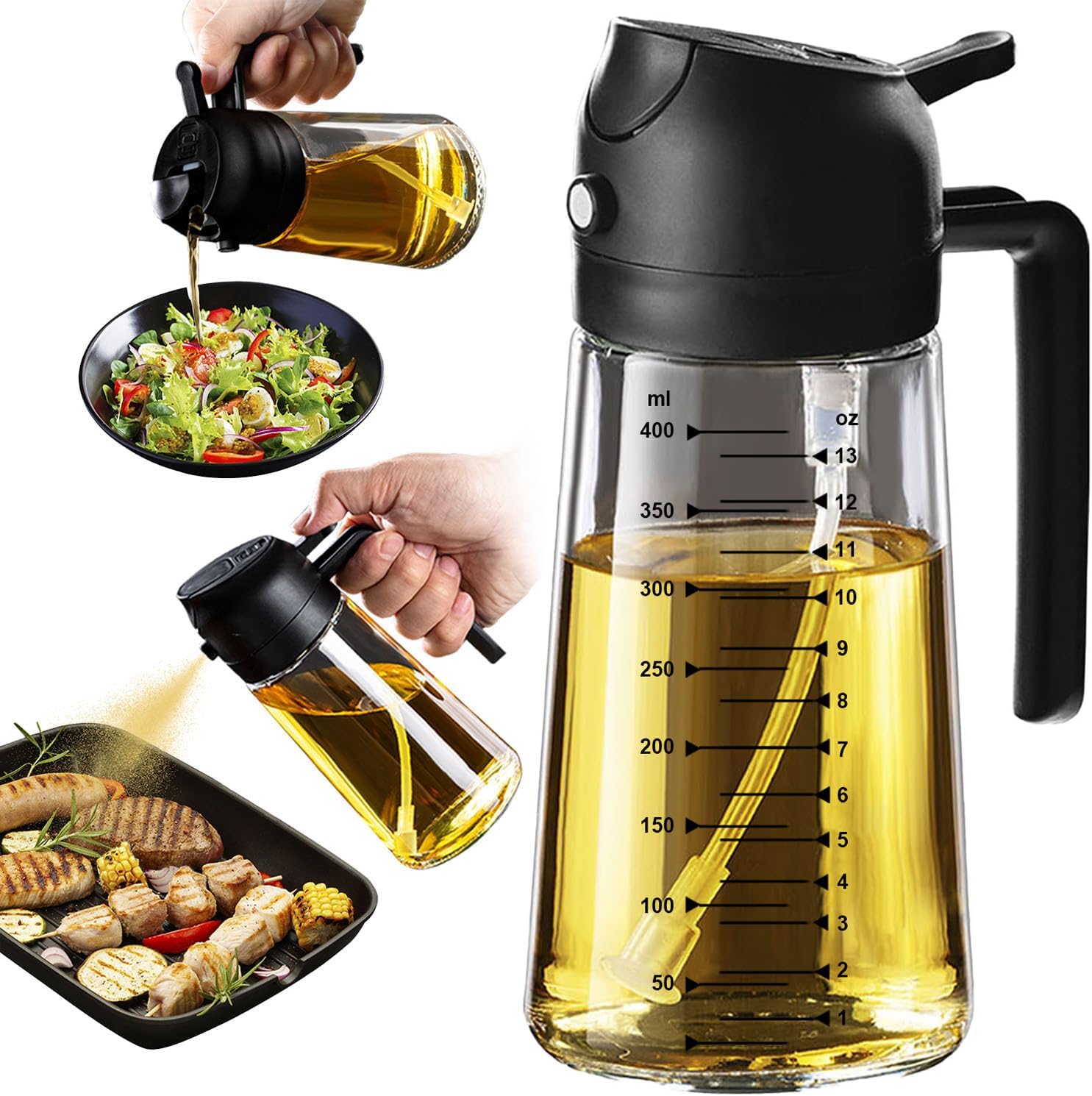 Most Kitchens Use Too Much Oil — This Glass Olive Oil Sprayer Fixes That