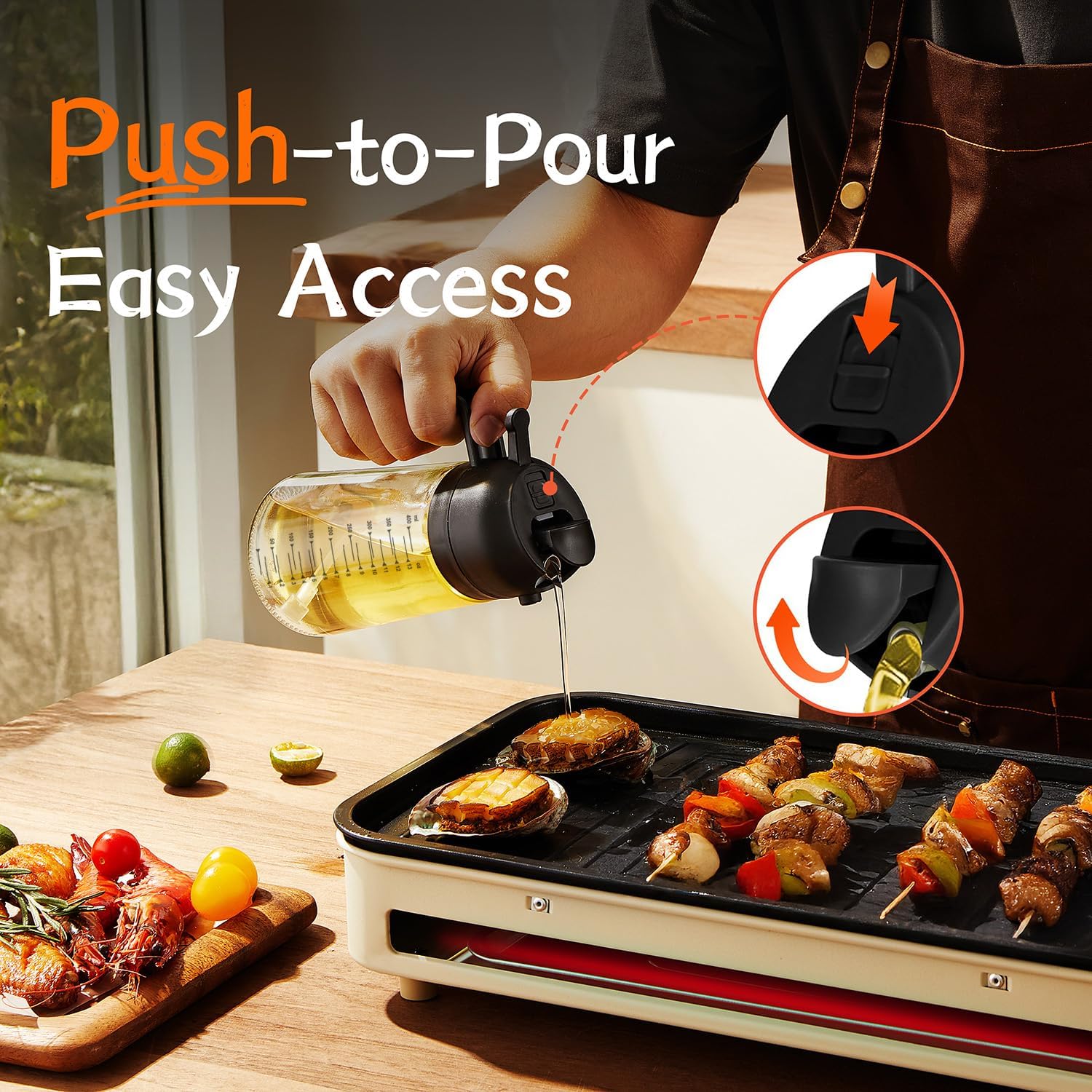 Most Kitchens Use Too Much Oil — This Glass Olive Oil Sprayer Fixes That