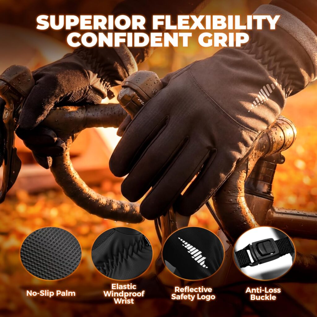 Rivmount Winter Waterproof Gloves Review Warm, Lightweight and Touchscreen Ready