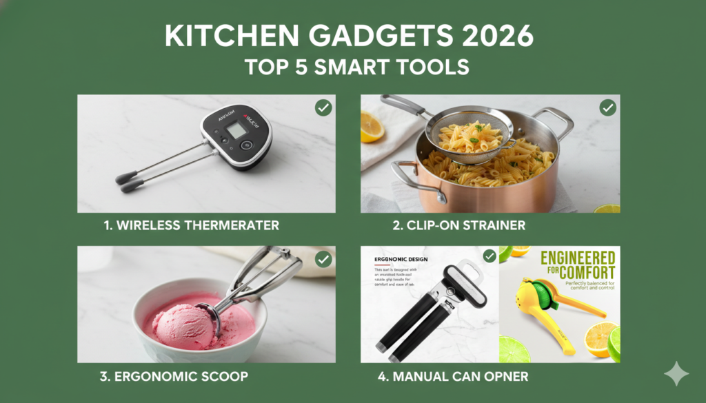 Top Kitchen Gadgets 2026: Top 5 Smart Tools That Will Redefine Home Cooking