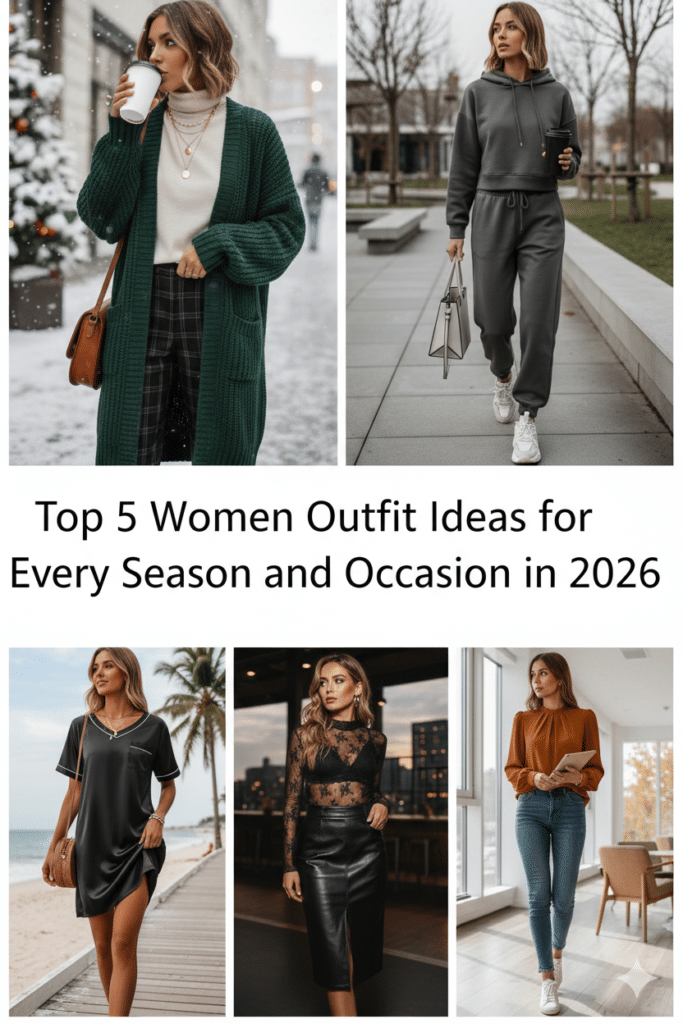 Top 5 Women Outfit Ideas for Every Season and Occasion in 2026