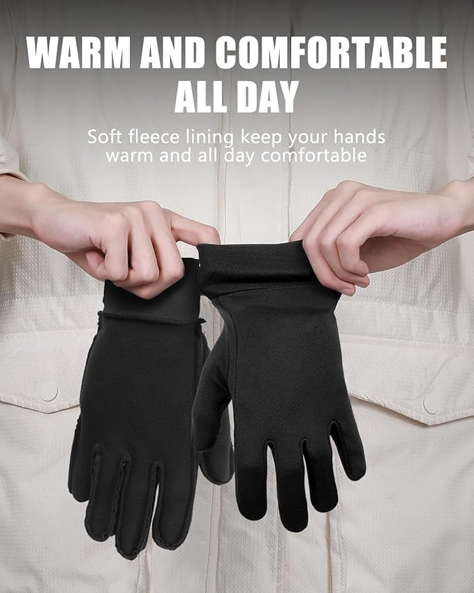 VenusRealm Lightweight Winter Gloves Review (Best Budget Thermal Gloves for Everyday Cold)