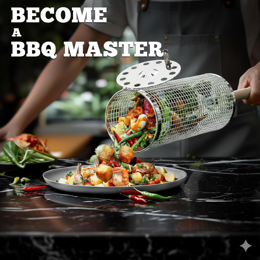 Best Rolling Grill Basket Review: Tested for BBQ, Smokers, and Outdoor Cooking